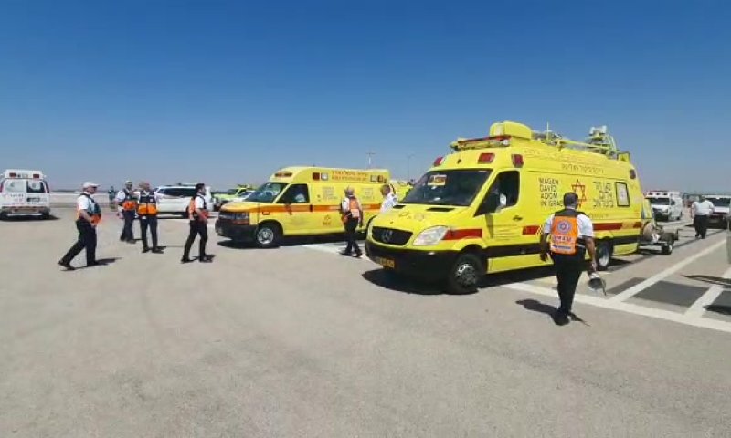 אחרי הפחד בנתב"ג &ndash; המטוס נחת בשלום