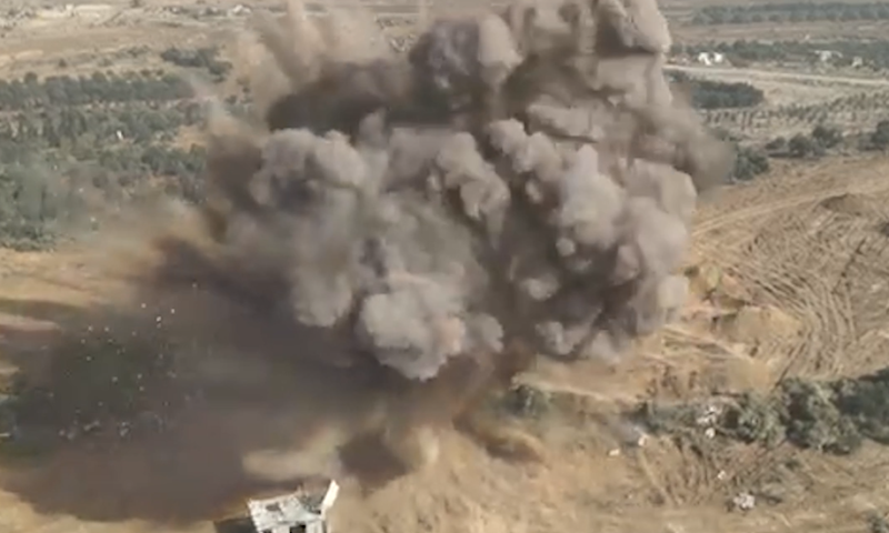 צה"ל חיסל מחבלים בחאן יונס; עשרות יעדים הותקפו