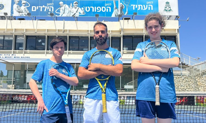 טניסאי ספיישל אולימפיקס ישתתפו בתחרות לזוגות מעורבים