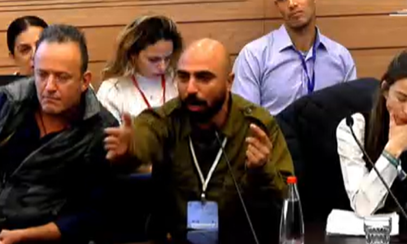 המילואימניק בכה בכנסת: "אין לי כסף לסימילאק"