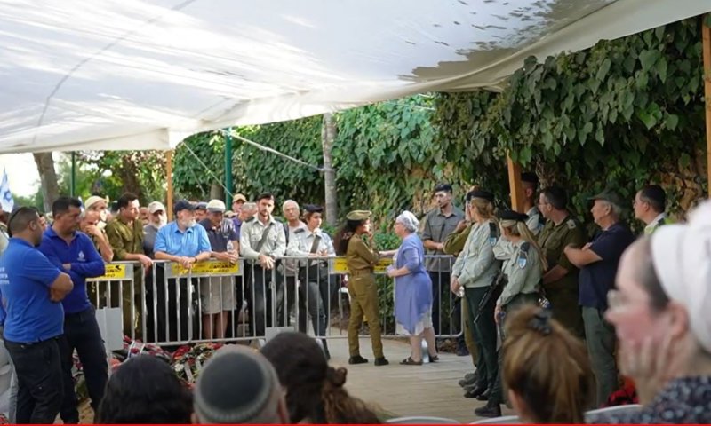הלווית הרב נערן אשחר שנהרג בגבול הצפון | ישיר