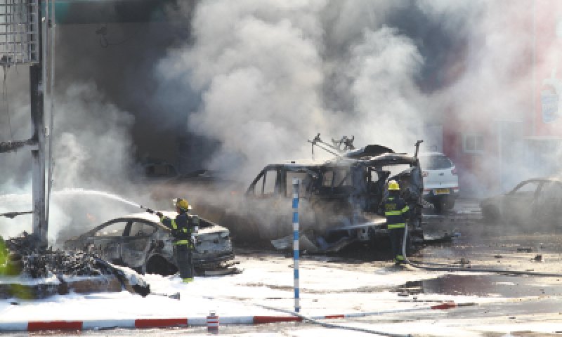 אחרי ההכרזה על הפסקת אש: ירי לדרום