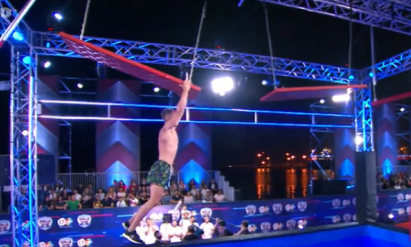 צפו: בנו של פעיל הימין הקיצוני הפתיע את נינג'ה ישראל