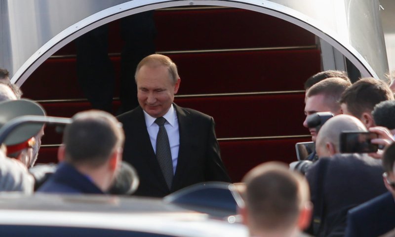 פוטין ופנס נחתו בנתב"ג: "תמיד נעמוד לצדכם"