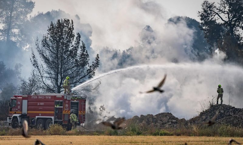 בכבאות והצלה מרגיעים: השריפה בהרי ירושלים נמצאת בשליטה