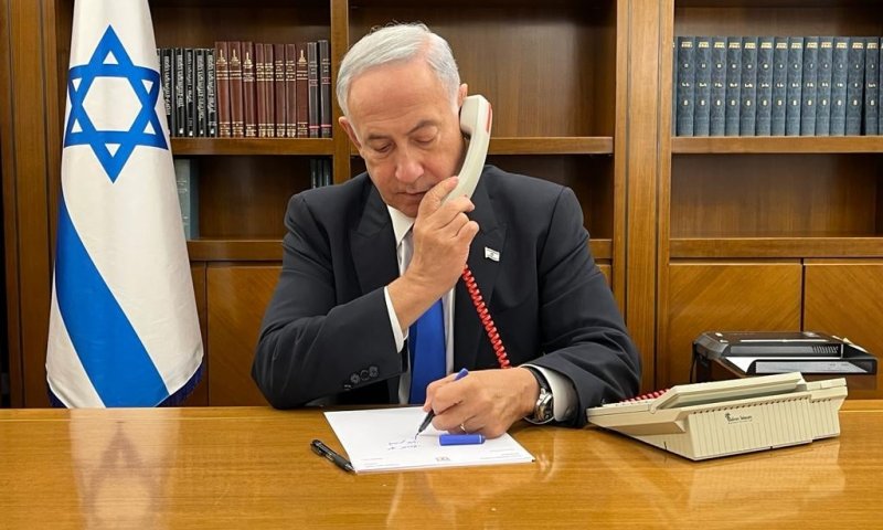 נתניהו שוחח עם המנהיגים: זכות ישראל להגן על עצמה