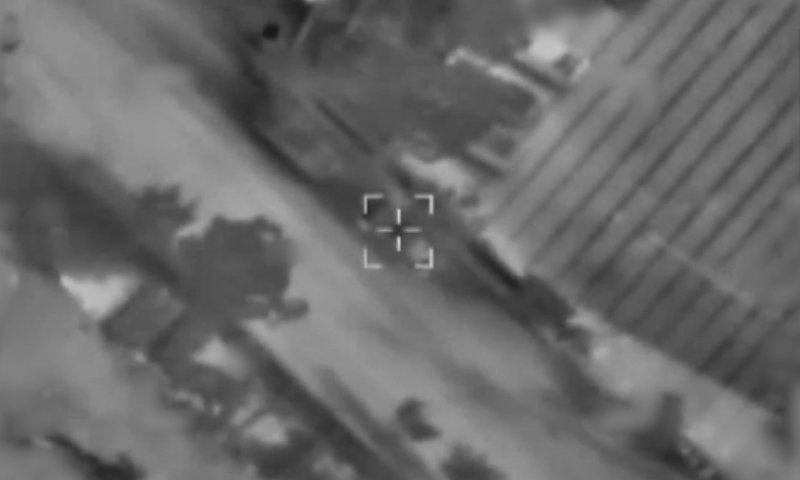 כטב"ם ישראלי נפל בלבנון, חיל האוויר השמיד אותו