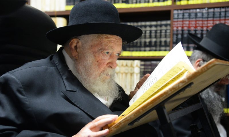 "אידאל של תורה": הנשיא בטור הספד לרב קנייבסקי