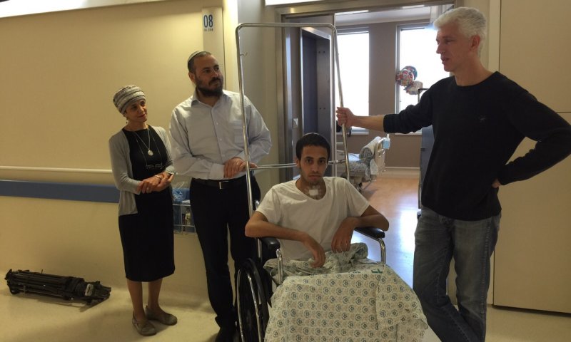 הפצוע מפיגוע הדריסה שוחרר היום מבית החולים