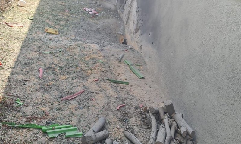 פגיעה ישירה בבית באשכול &ndash; אין נפגעים