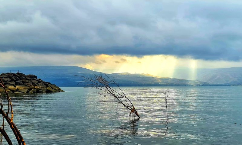 צפו: החרמון כוסה לבן; מפלס הכנרת בעוד עלייה