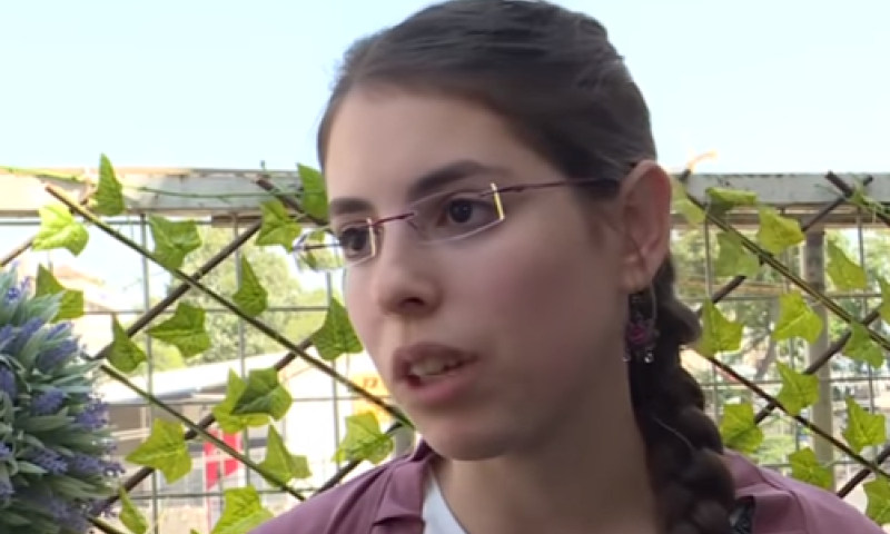 צפו: הנערה שנפצעה קשה חולמת להקים בית מדרש