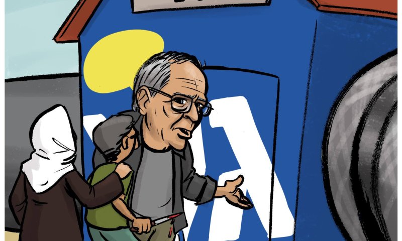 קריקטורה: האמירה המקוממת של רזי ברקאי