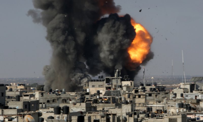 מטחים כבדים לדרום; צה"ל ביצע תקיפה חסרת תקדים