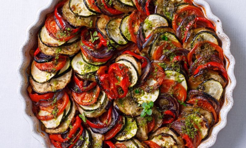 מתכון לפסח: רטטוי צבעוני וחגיגי