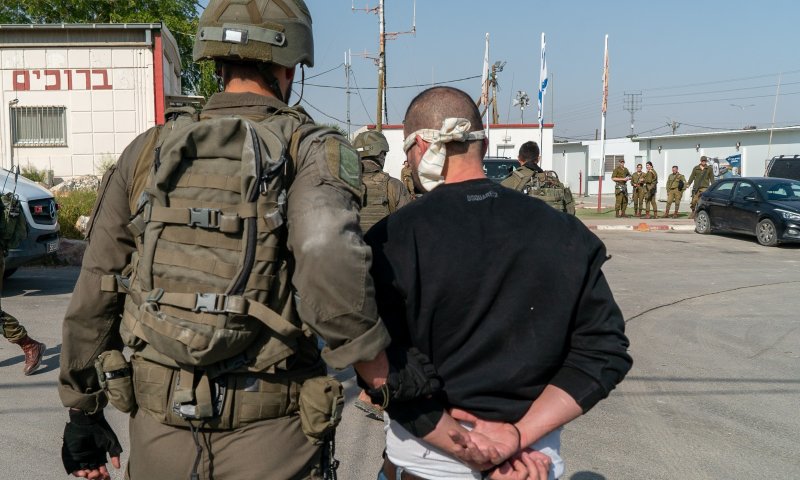 תיעוד: רגעי מעצר המחבלים שרצחו את אלן גנלס הי"ד