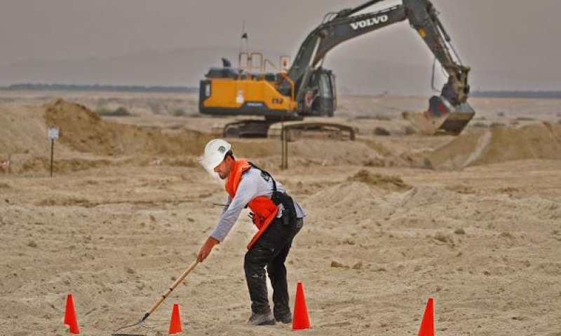 צפו: כך נראה פינוי שדה מוקשים בבקעת הירדן