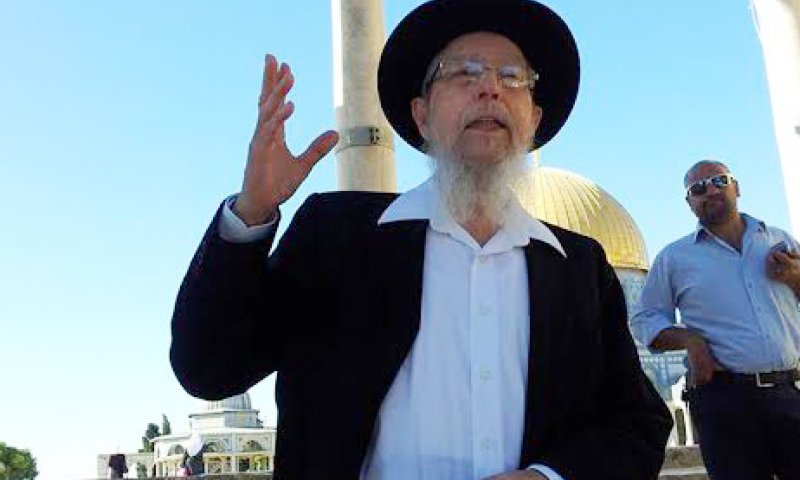 צפו: הרב ישראל אריאל חזר להר הבית