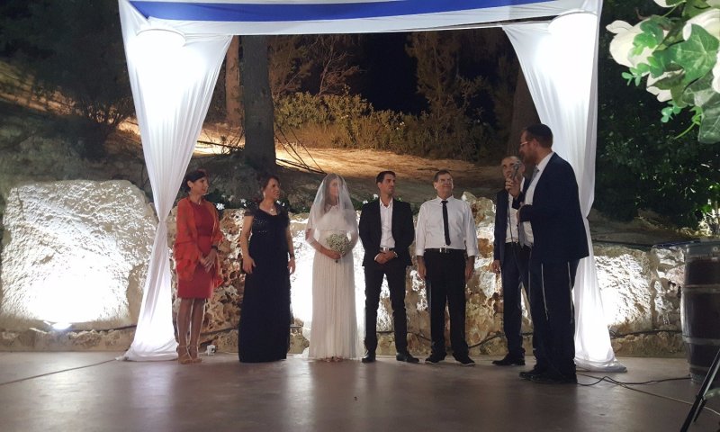 אחרי הקידושין בהר הבית: הערב החופה של תום ושרה