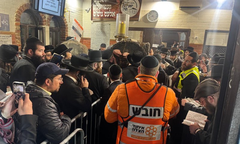 ההילולא בקערעסטיר -193&nbsp; איש קיבלו מענה רפואי מאיחוד הצלה