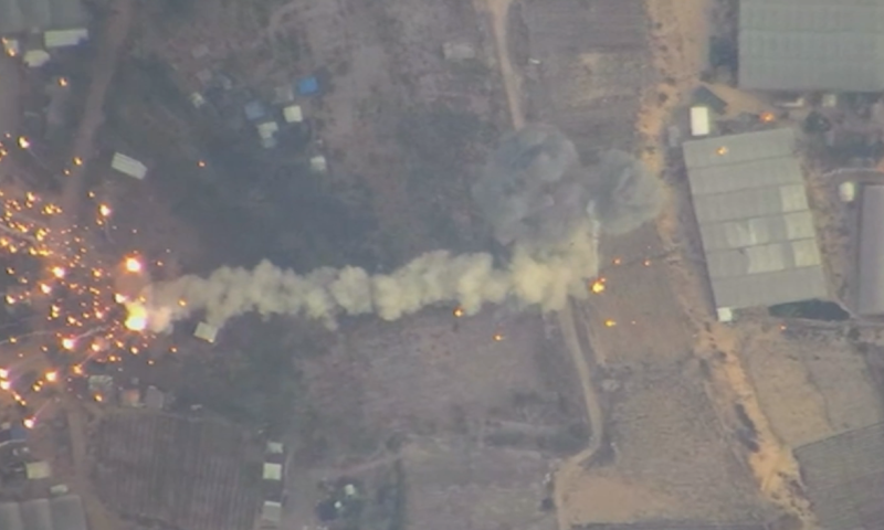 ללא פגיעה בעזתים: צה"ל השמיד את המשגרים | צפו
