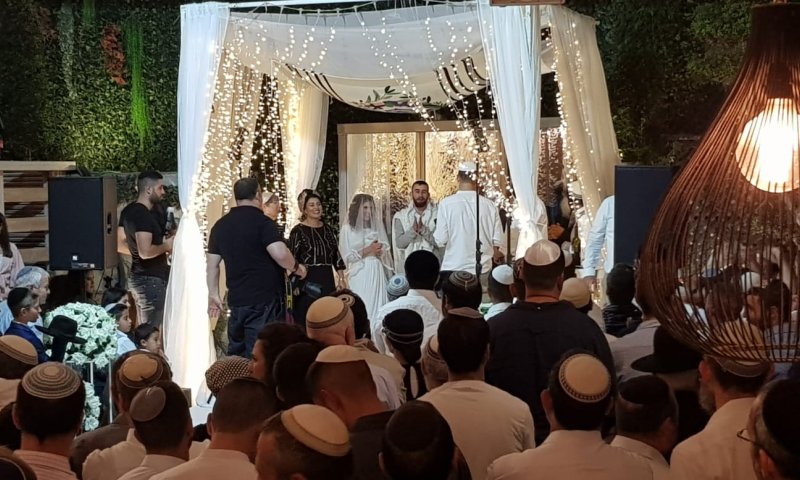 מזל טוב: החתונה עברה משדרות לירושלים. צפו