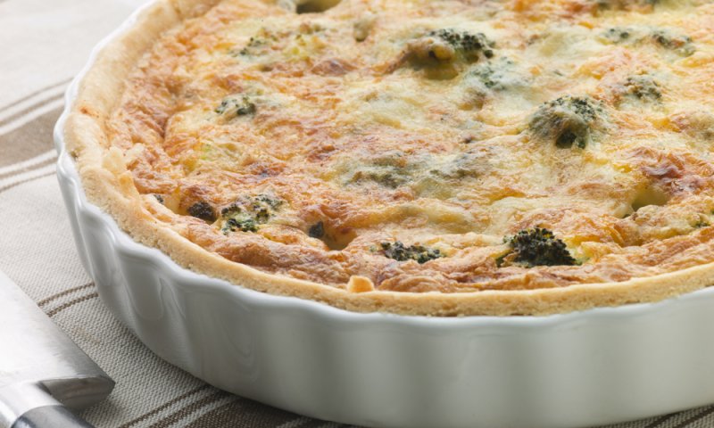 נהדרת: פשטידת ברוקולי וגבינות