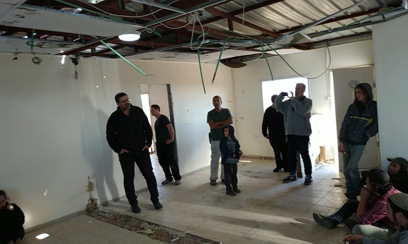 שנתיים לפינוי: עלו והתיישבו הלילה בעמונה