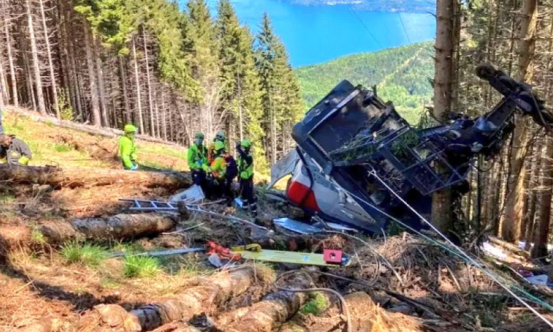 איטליה: בעלי חברת הרכבל ועוד 2 עובדים נעצרו