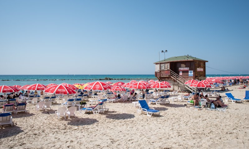 ילד בן 9 נפל מצוק בחוף בת ים; מצבו קריטי