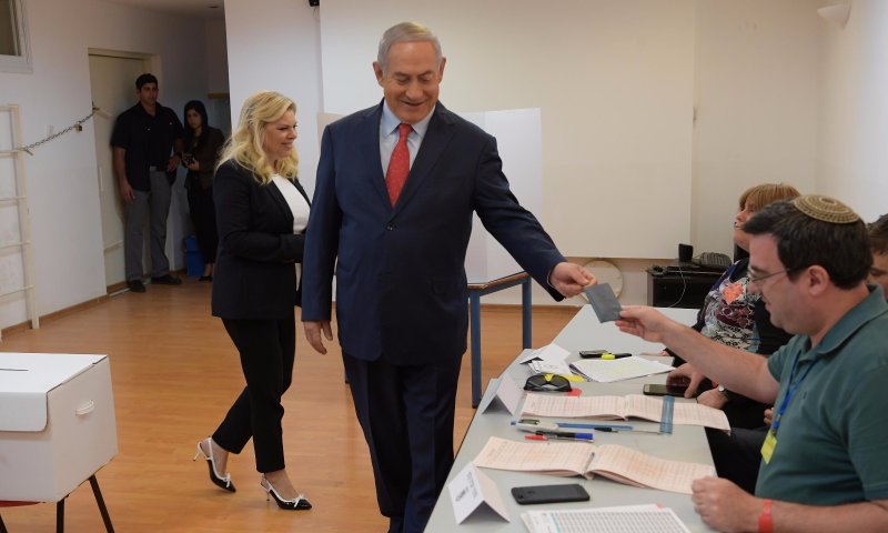 בגלל הדיון על הפסקת האש: נתניהו לא הצביע בבחירות