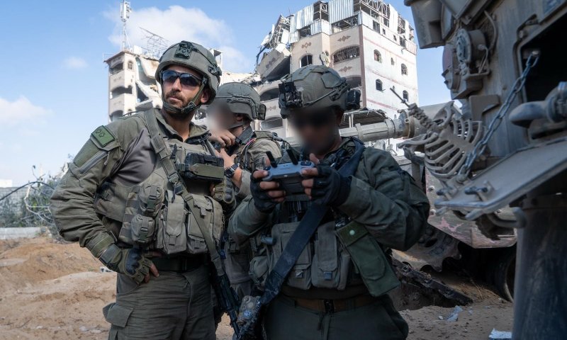 לוחמים פשטו על בית ספר ברצועה-זה מה שמצאו שם