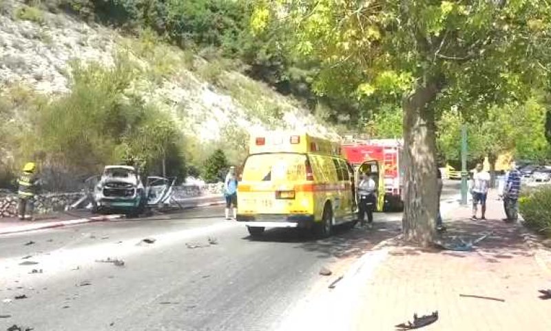 חיסול בנשר: גבר נהרג כתוצאה מפיצוץ ברכבו