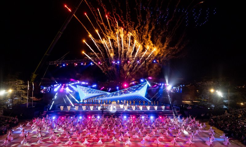 לתפארת מדינת ישראל: צפו בטקס המשואות מהר הרצל