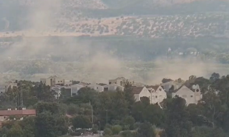 חיזבאללה ירה 65 רקטות לקריית שמונה