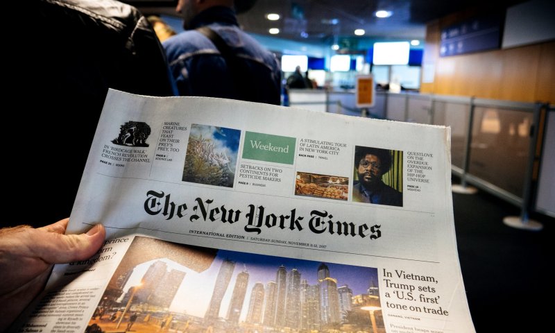 'אגודת ישראל' באמריקה בקמפיין נגד הניו יורק טיימס