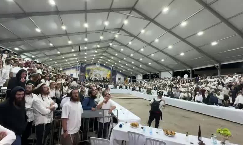 מרגש: שירת "אני מאמין" בהדלקת הציונות הדתית במירון