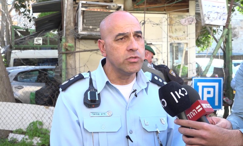 המשטרה: המחבל מוכר לנו מעבירות קודמות