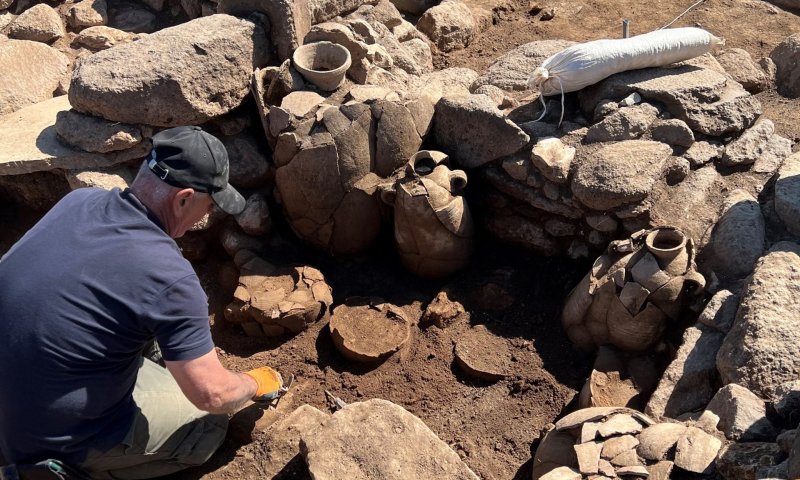 אחוזה חקלאית מימי בית חשמונאי התגלתה בגליל