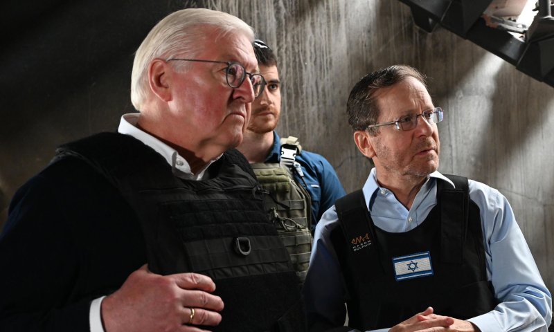 נשיא גרמניה סייר בבארי והחליט לתרום 7 מיליון יורו