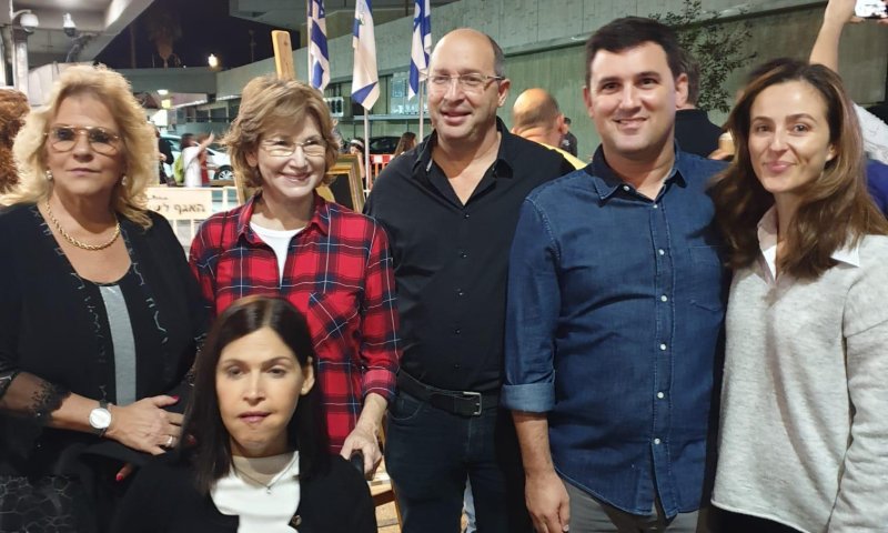 הח"כים הימניים של כחול לבן נעדרו מהעצרת לרבין