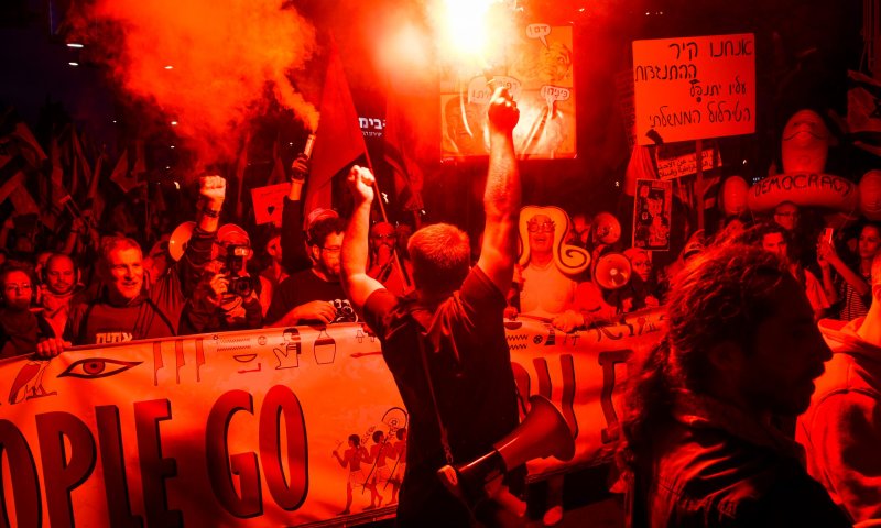 כ-37 עצורים בנתב"ג: "המתפרעים גורמים נזק רב"