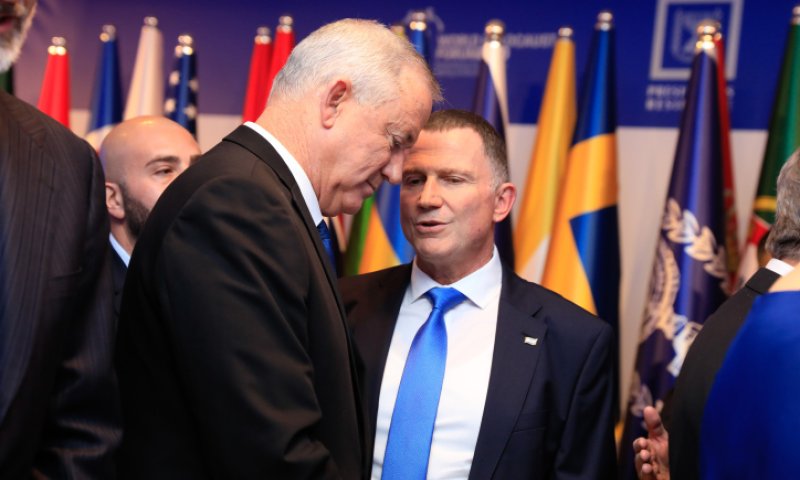 אדלשטיין לגנץ: "מאחל לך הנאה לזמן קצר בתפקיד"