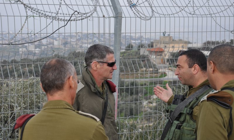 טבילת א(יו)ש: סגן הרמטכ"ל בביקור ראשון