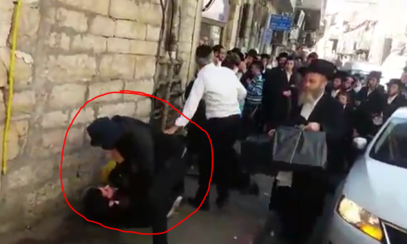 צפו: הבלש התחפש והביא למעצר 8 חרדים