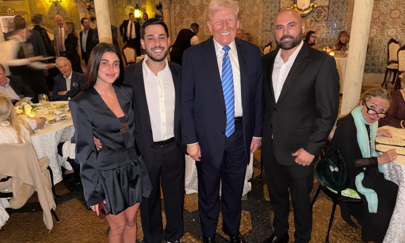 פרסום הנס: שורד השבי אלי-ה כהן וארוסתו נפגשו עם הנשיא טראמפ