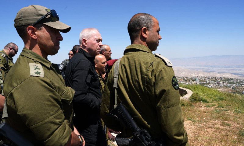 גלנט בזירת הרצח: 'הטרור האיראני מנסה להגיע ליו"ש'