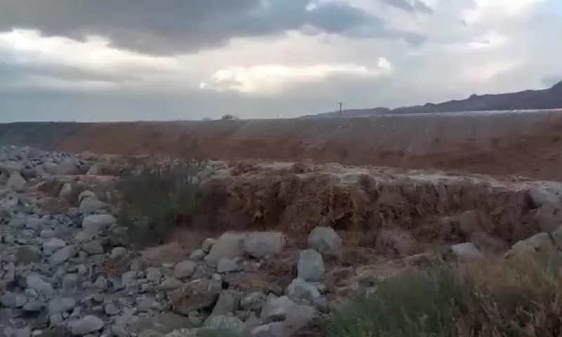 אחרי הגשם: הגל הראשון של השיטפון בנחל חבר. צפו