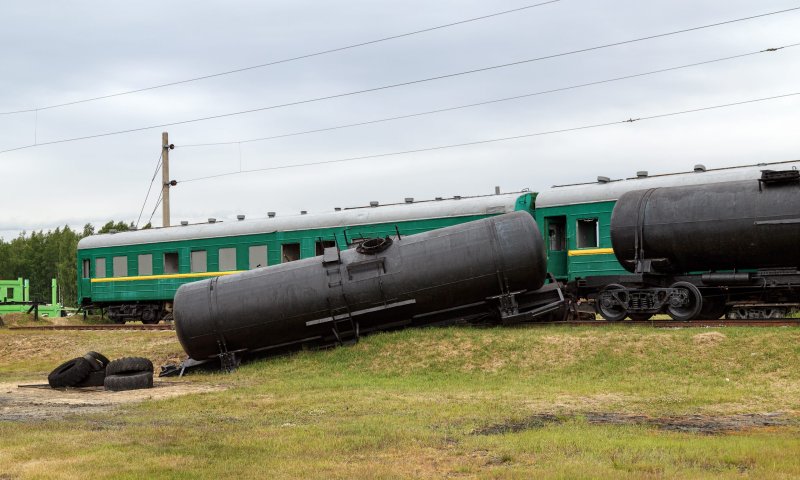 רוסיה: מעל 150 פצועים מפגיעת משאית ברכבת