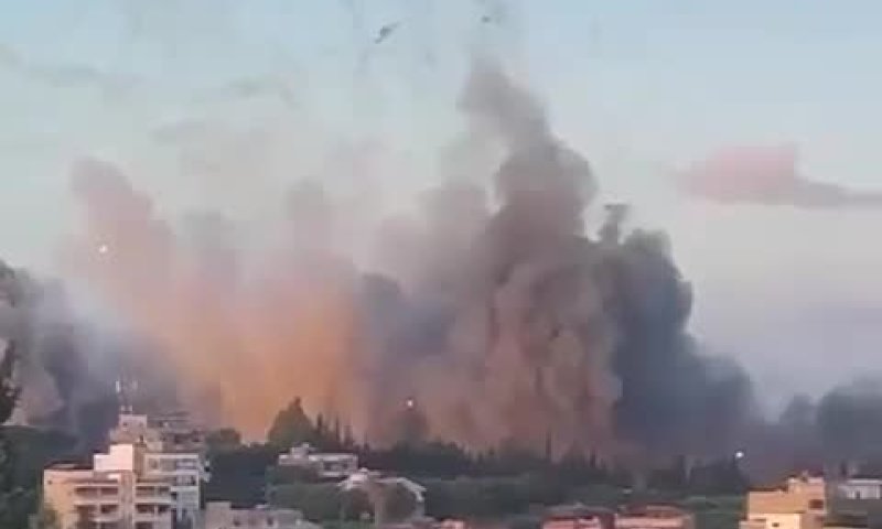 חיל האוויר החל את התקיפות בבקעת הלבנון